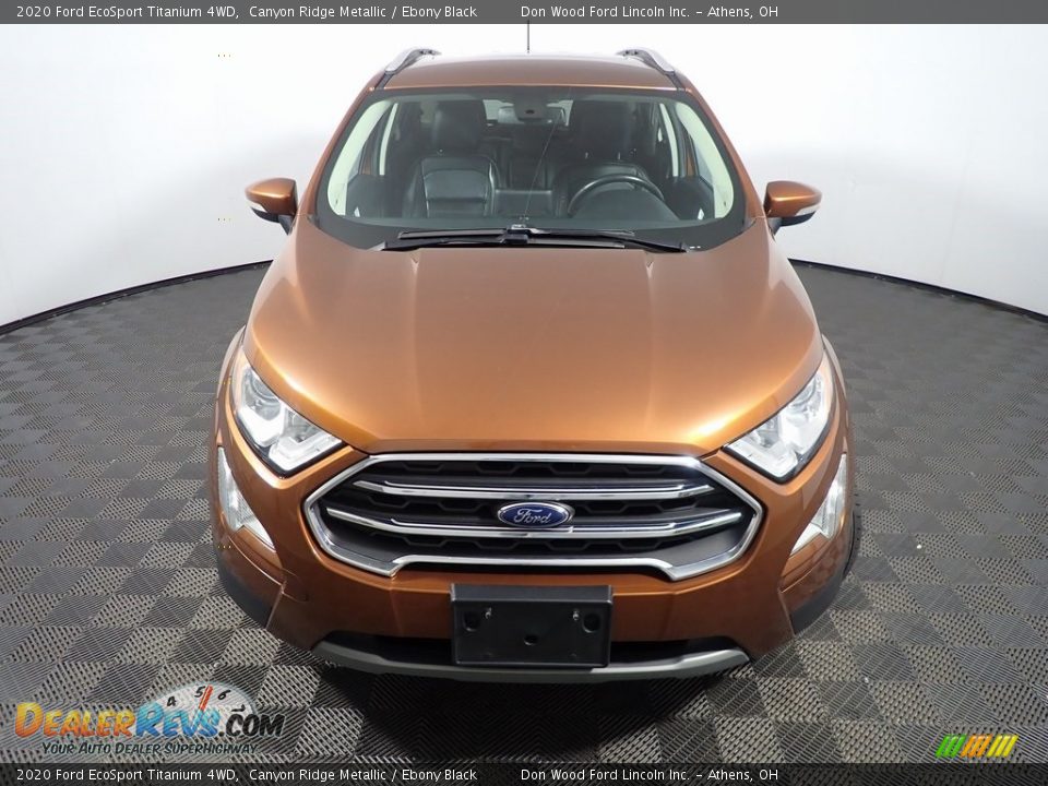 2020 Ford EcoSport Titanium 4WD Canyon Ridge Metallic / Ebony Black Photo #6