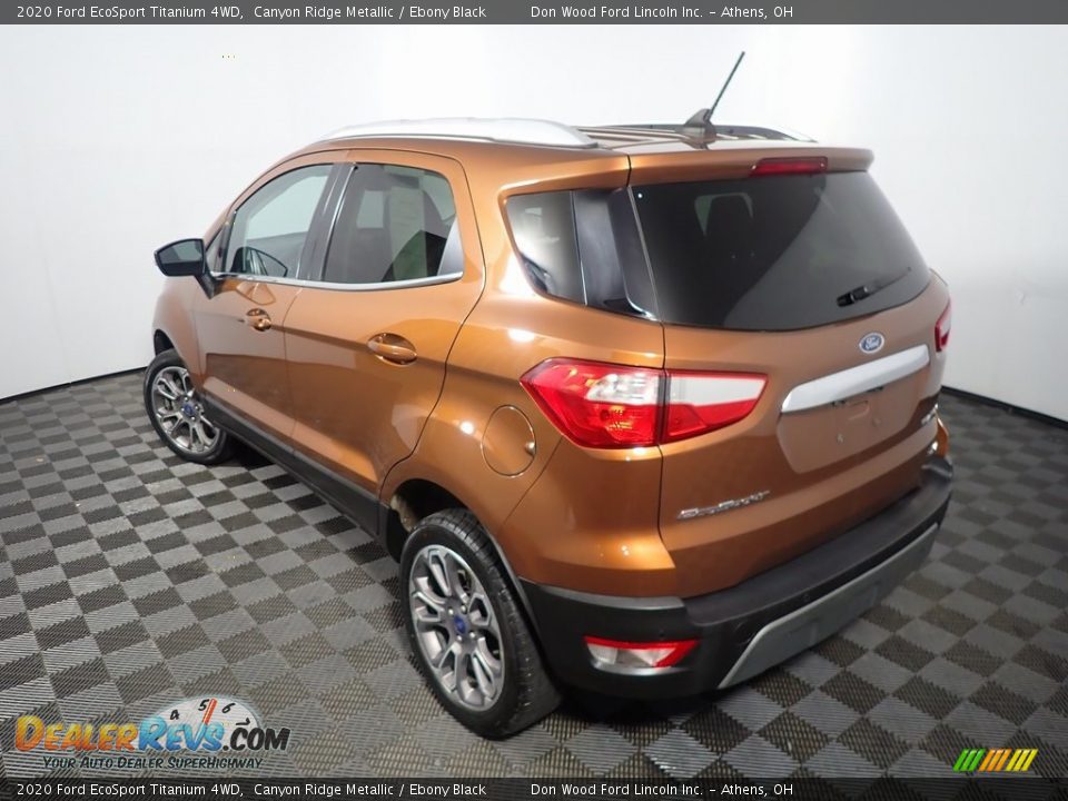 2020 Ford EcoSport Titanium 4WD Canyon Ridge Metallic / Ebony Black Photo #12