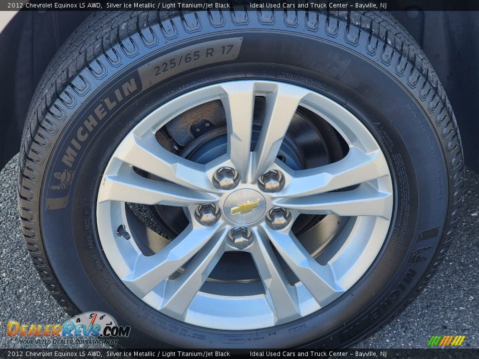 2012 Chevrolet Equinox LS AWD Silver Ice Metallic / Light Titanium/Jet Black Photo #18