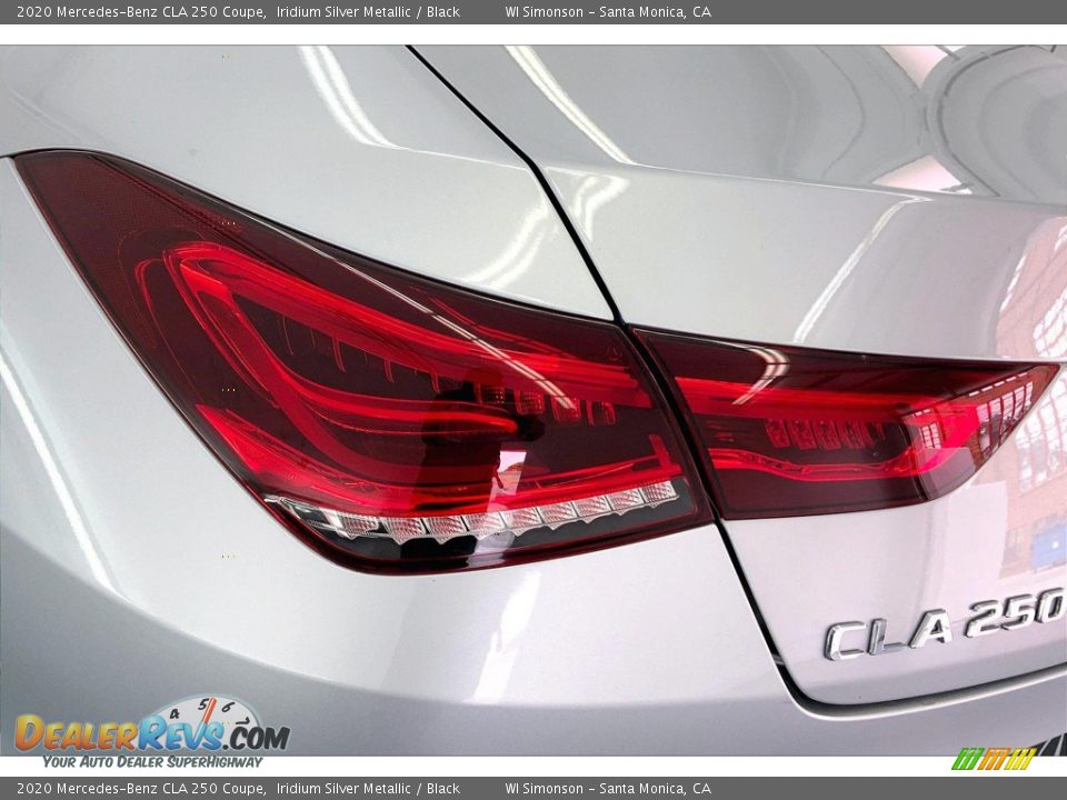 2020 Mercedes-Benz CLA 250 Coupe Iridium Silver Metallic / Black Photo #28