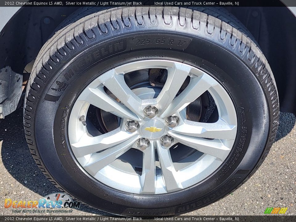 2012 Chevrolet Equinox LS AWD Silver Ice Metallic / Light Titanium/Jet Black Photo #20