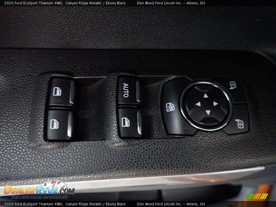 2020 Ford EcoSport Titanium 4WD Canyon Ridge Metallic / Ebony Black Photo #19