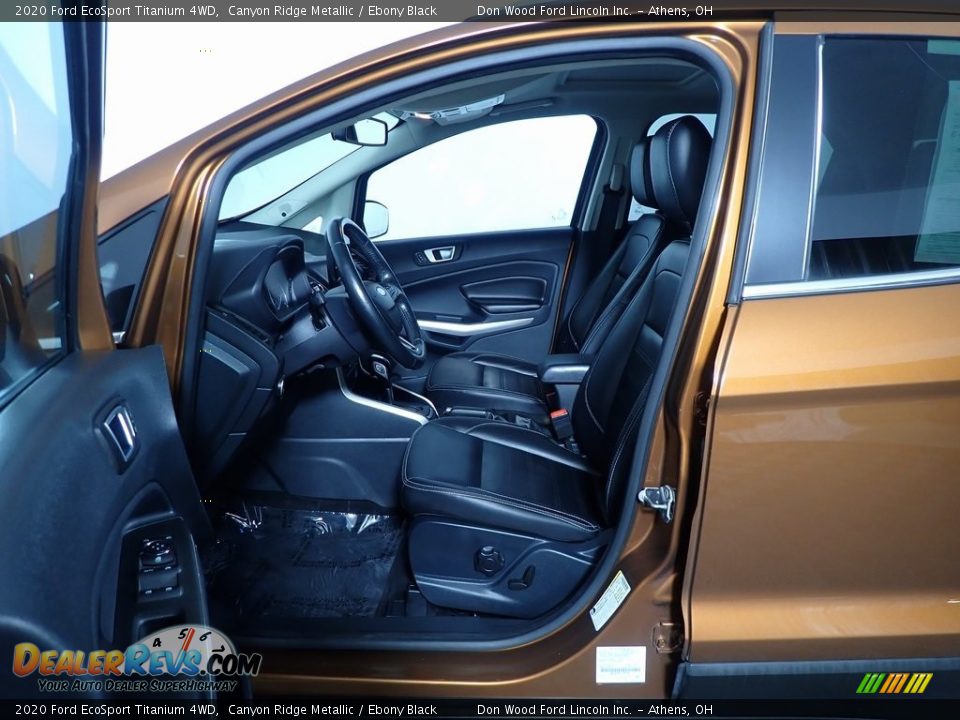 2020 Ford EcoSport Titanium 4WD Canyon Ridge Metallic / Ebony Black Photo #20