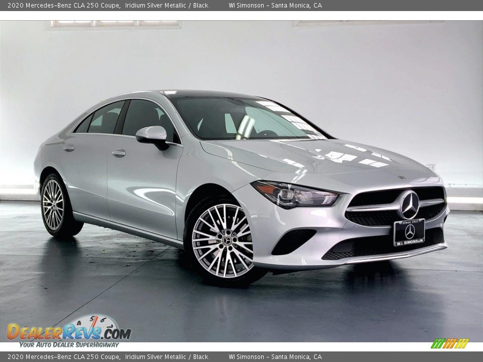 2020 Mercedes-Benz CLA 250 Coupe Iridium Silver Metallic / Black Photo #33