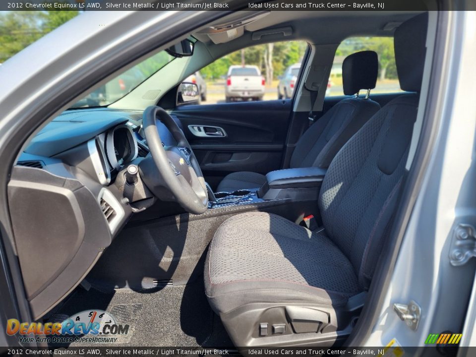 2012 Chevrolet Equinox LS AWD Silver Ice Metallic / Light Titanium/Jet Black Photo #24