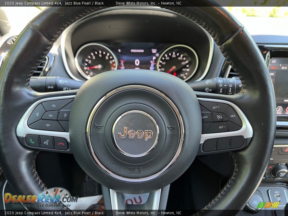 2020 Jeep Compass Limted 4x4 Steering Wheel Photo #18