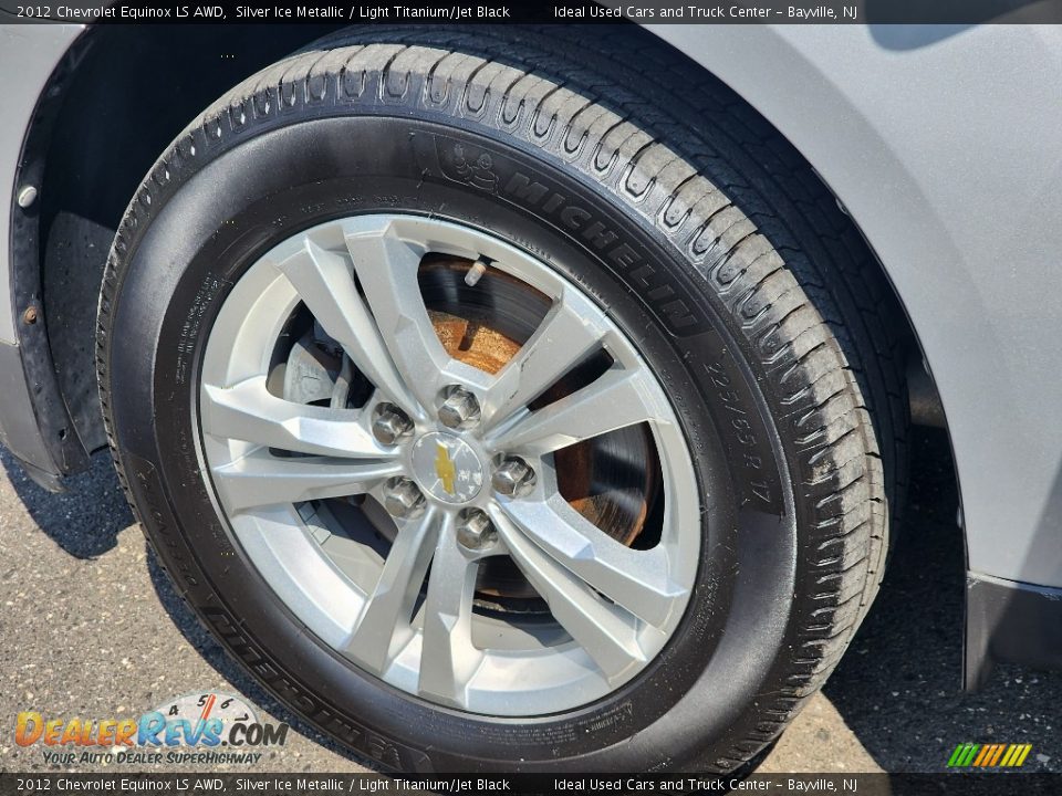 2012 Chevrolet Equinox LS AWD Silver Ice Metallic / Light Titanium/Jet Black Photo #26