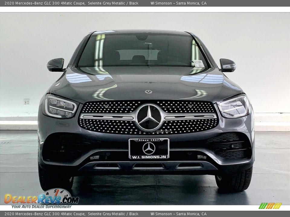 2020 Mercedes-Benz GLC 300 4Matic Coupe Selenite Grey Metallic / Black Photo #2