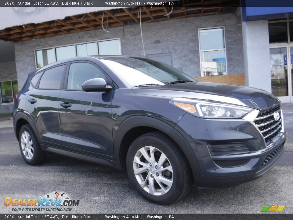 2020 Hyundai Tucson SE AWD Dusk Blue / Black Photo #1