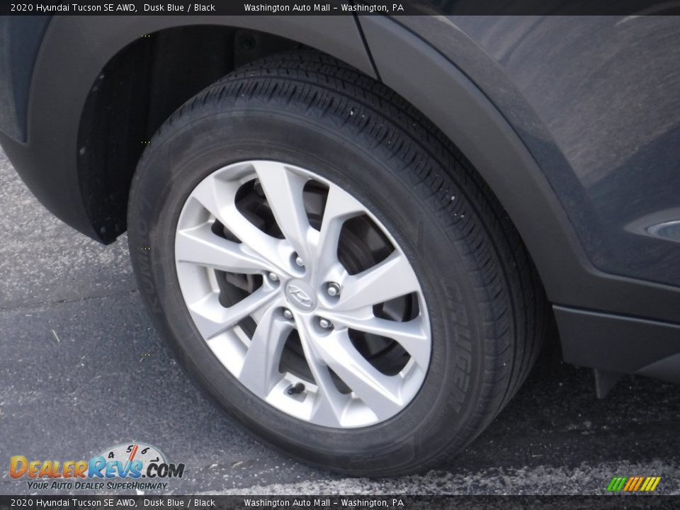 2020 Hyundai Tucson SE AWD Dusk Blue / Black Photo #3