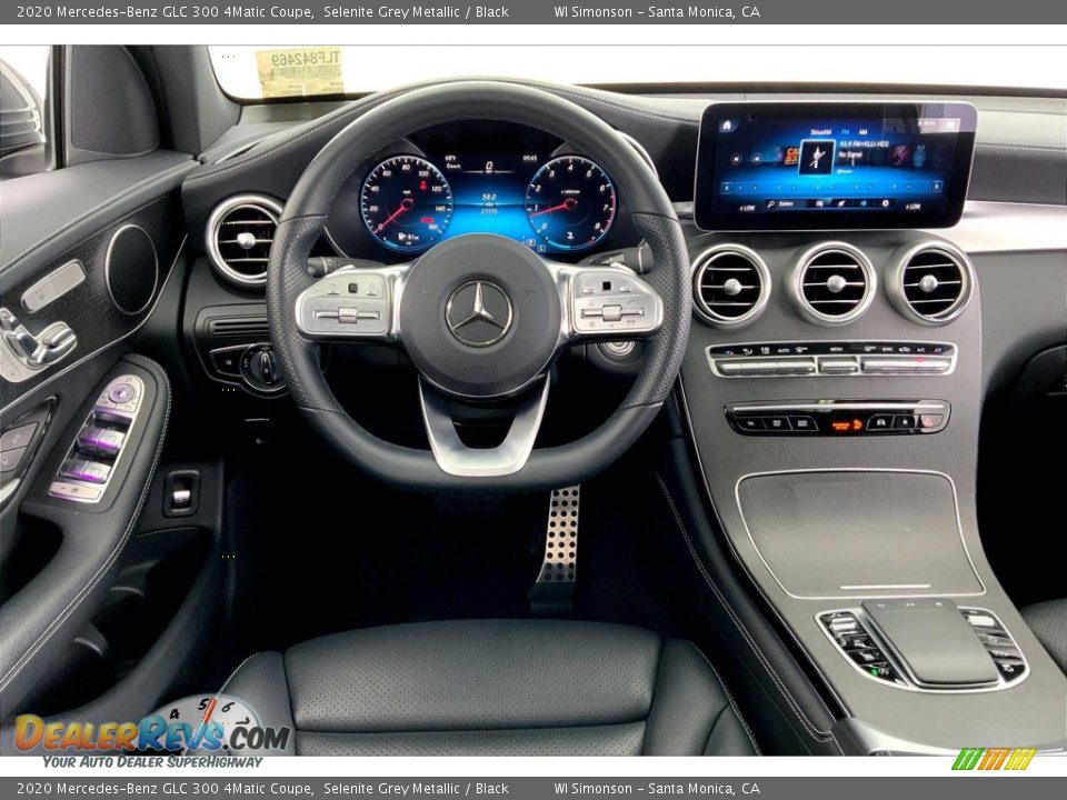 Dashboard of 2020 Mercedes-Benz GLC 300 4Matic Coupe Photo #4