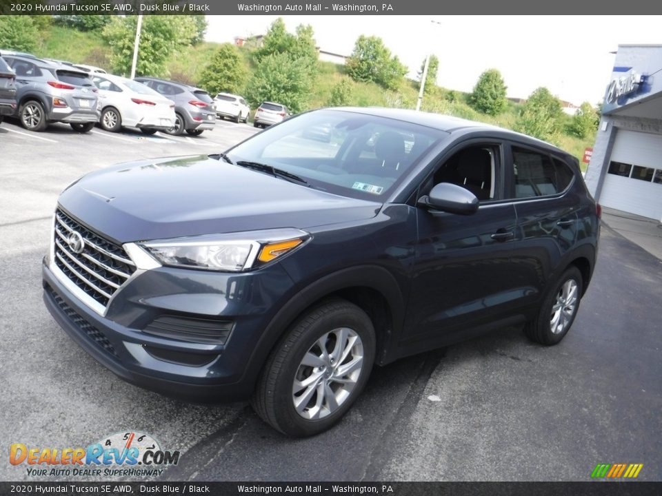 2020 Hyundai Tucson SE AWD Dusk Blue / Black Photo #5