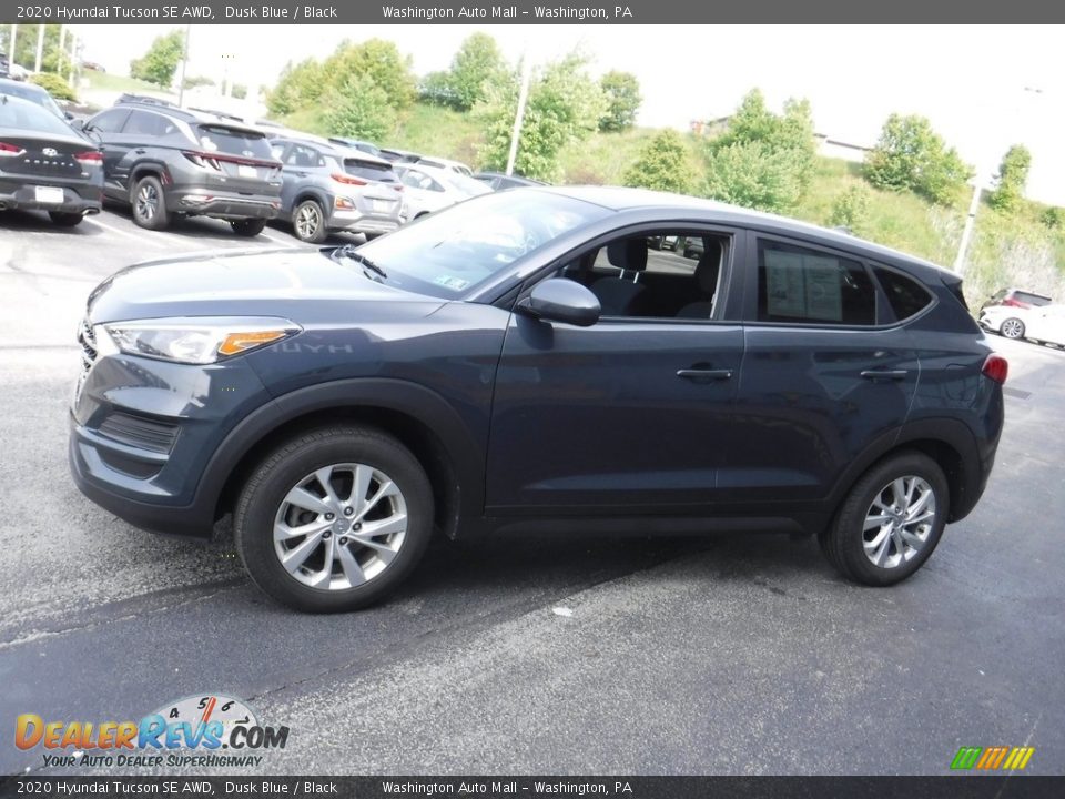 2020 Hyundai Tucson SE AWD Dusk Blue / Black Photo #6