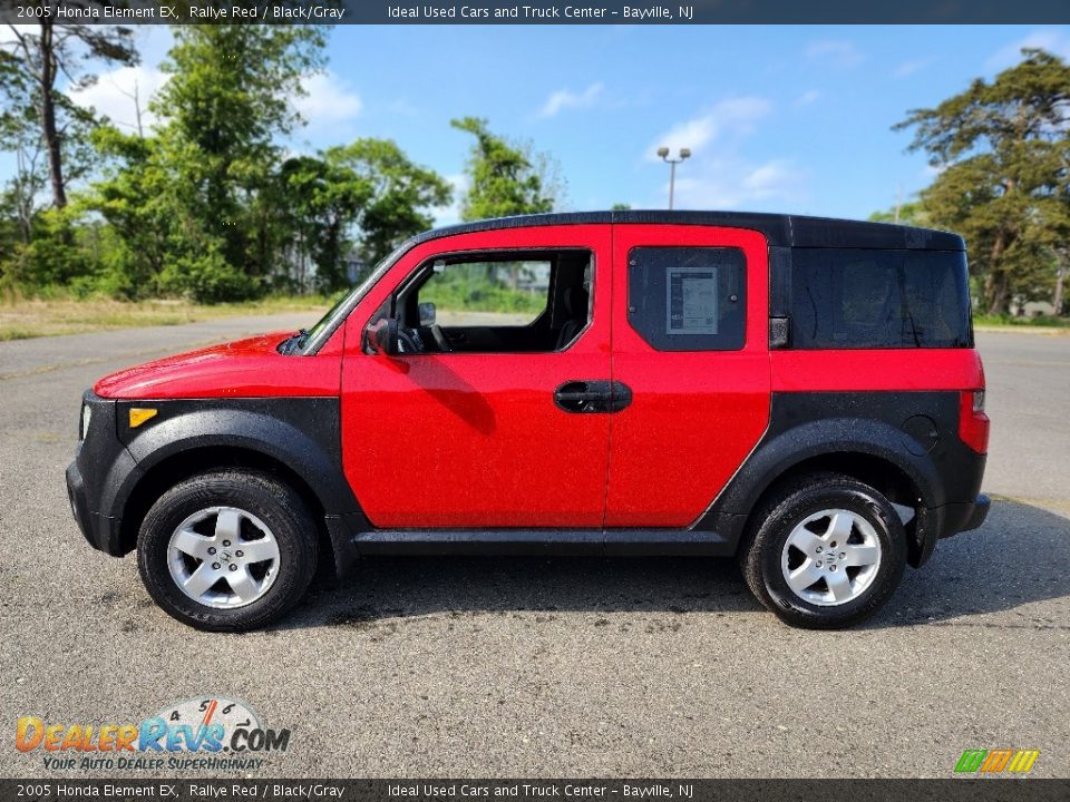 2005 Honda Element EX Rallye Red / Black/Gray Photo #2