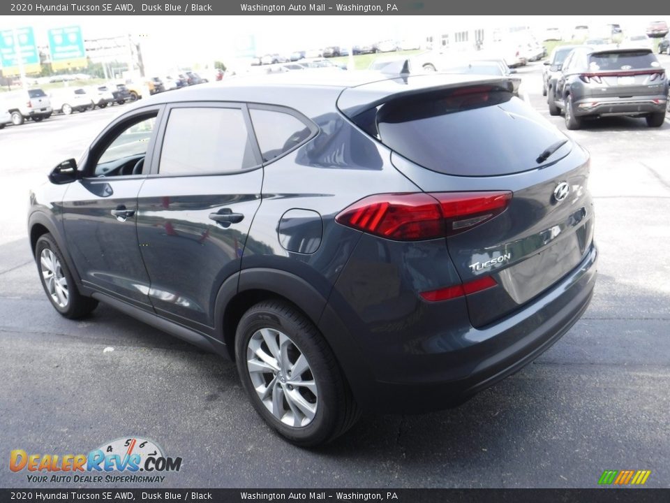 2020 Hyundai Tucson SE AWD Dusk Blue / Black Photo #7