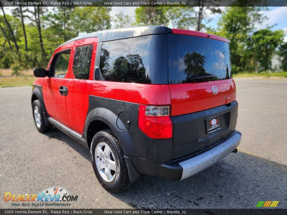 2005 Honda Element EX Rallye Red / Black/Gray Photo #3