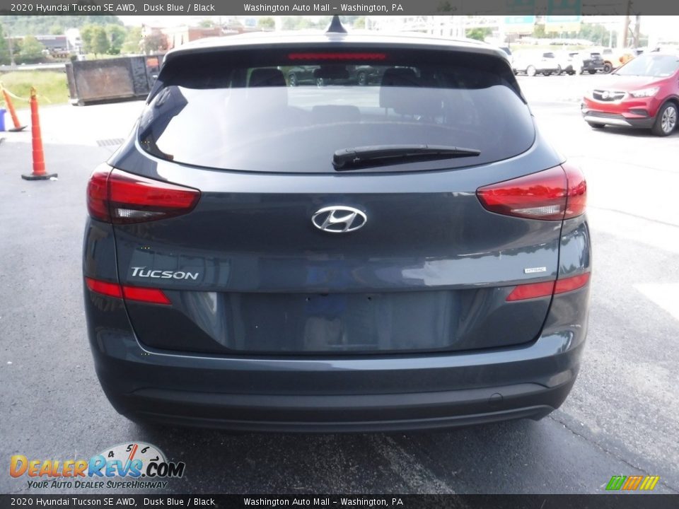 2020 Hyundai Tucson SE AWD Dusk Blue / Black Photo #8