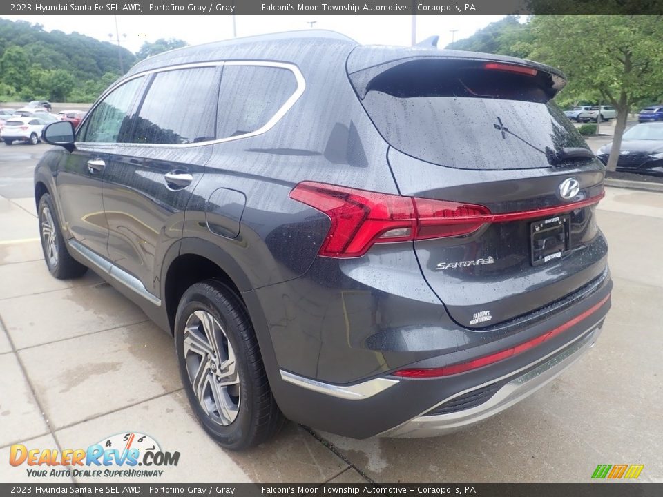 2023 Hyundai Santa Fe SEL AWD Portofino Gray / Gray Photo #5