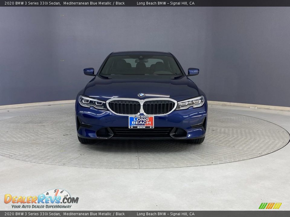 2020 BMW 3 Series 330i Sedan Mediterranean Blue Metallic / Black Photo #2