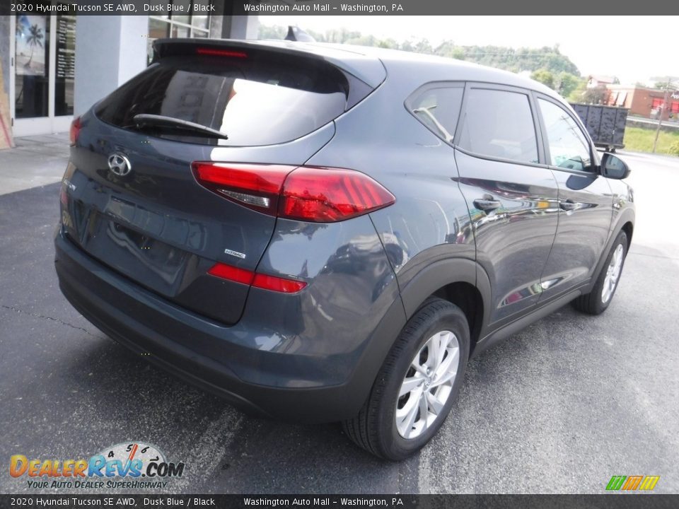 2020 Hyundai Tucson SE AWD Dusk Blue / Black Photo #9