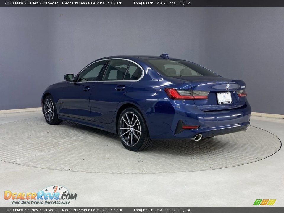 2020 BMW 3 Series 330i Sedan Mediterranean Blue Metallic / Black Photo #3