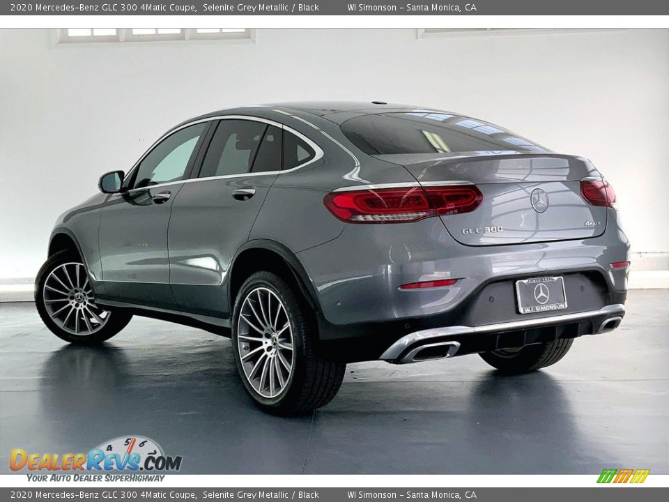 2020 Mercedes-Benz GLC 300 4Matic Coupe Selenite Grey Metallic / Black Photo #10