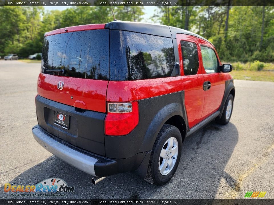 2005 Honda Element EX Rallye Red / Black/Gray Photo #5