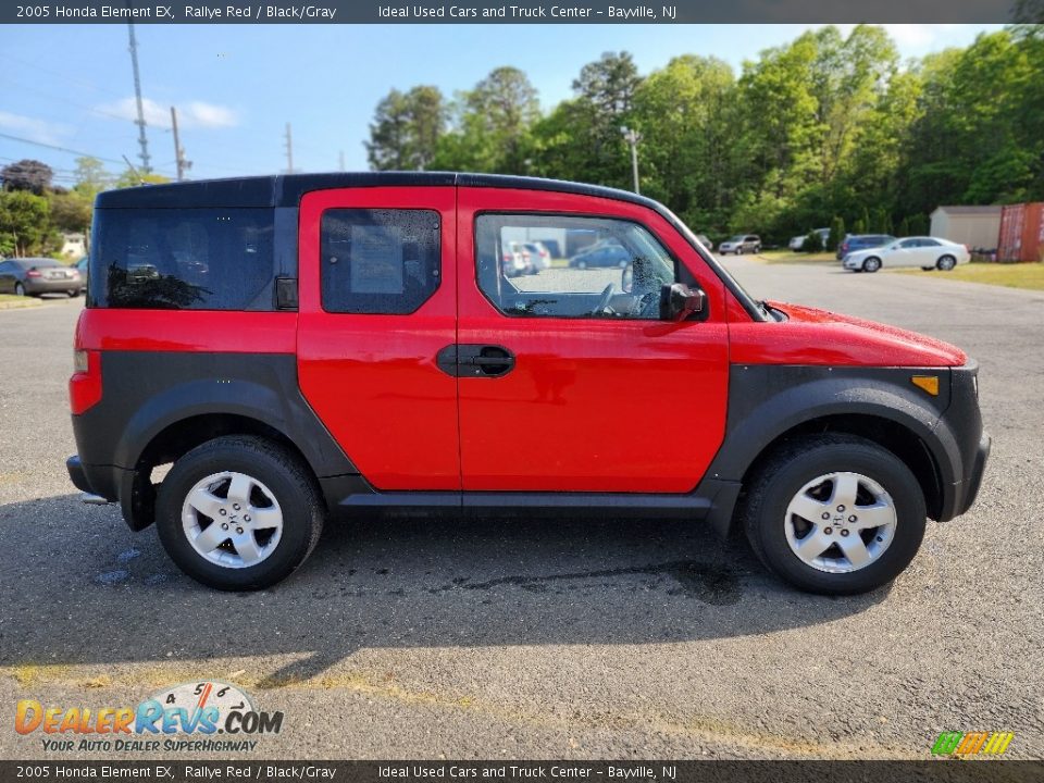 2005 Honda Element EX Rallye Red / Black/Gray Photo #6