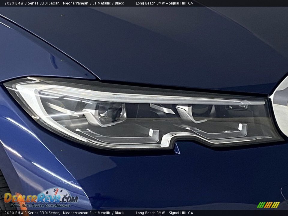 2020 BMW 3 Series 330i Sedan Mediterranean Blue Metallic / Black Photo #6