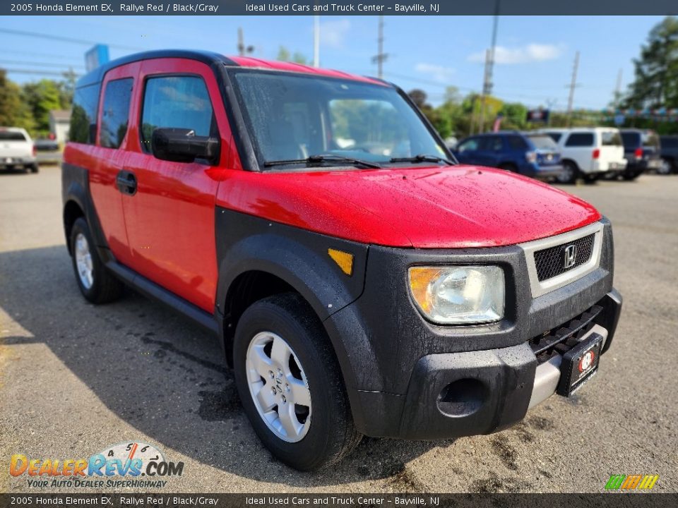 2005 Honda Element EX Rallye Red / Black/Gray Photo #7