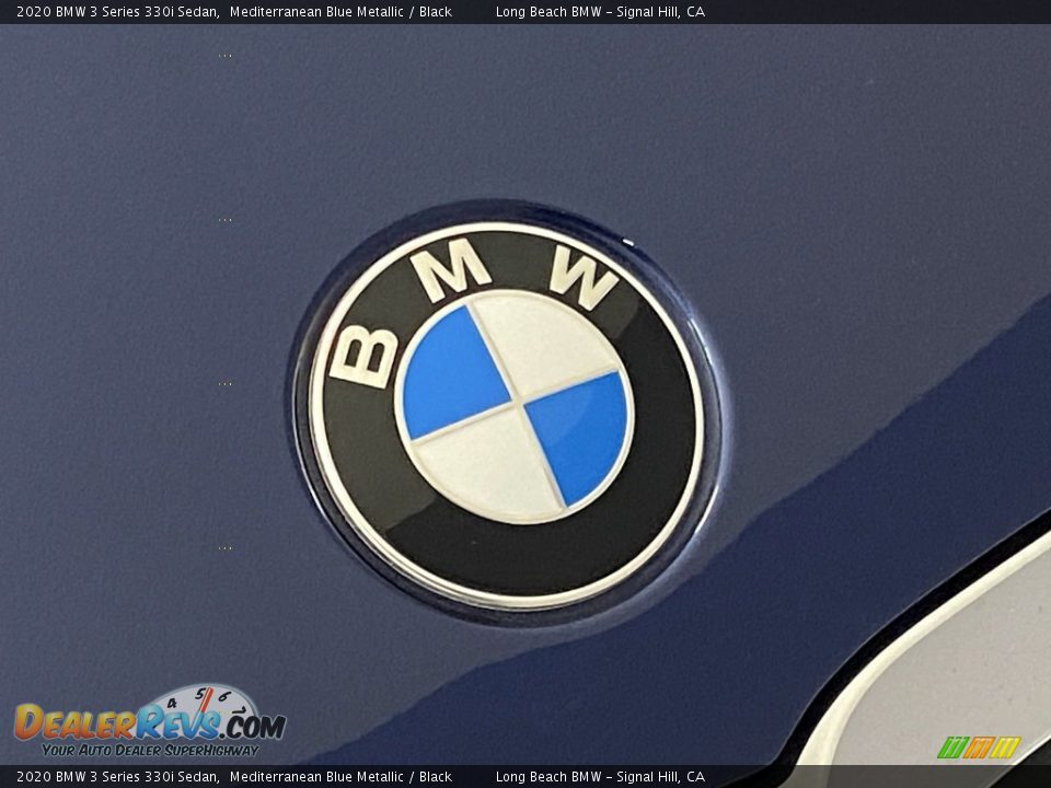 2020 BMW 3 Series 330i Sedan Mediterranean Blue Metallic / Black Photo #7