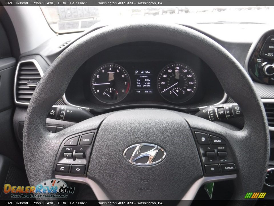 2020 Hyundai Tucson SE AWD Dusk Blue / Black Photo #21