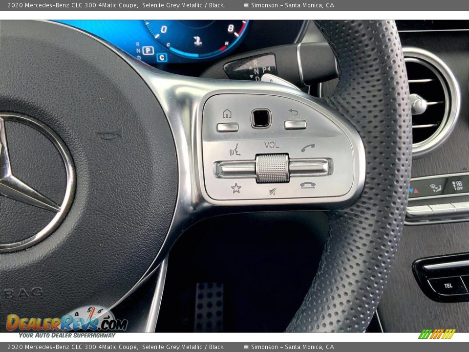 2020 Mercedes-Benz GLC 300 4Matic Coupe Steering Wheel Photo #22