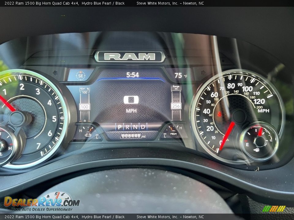 2022 Ram 1500 Big Horn Quad Cab 4x4 Gauges Photo #19