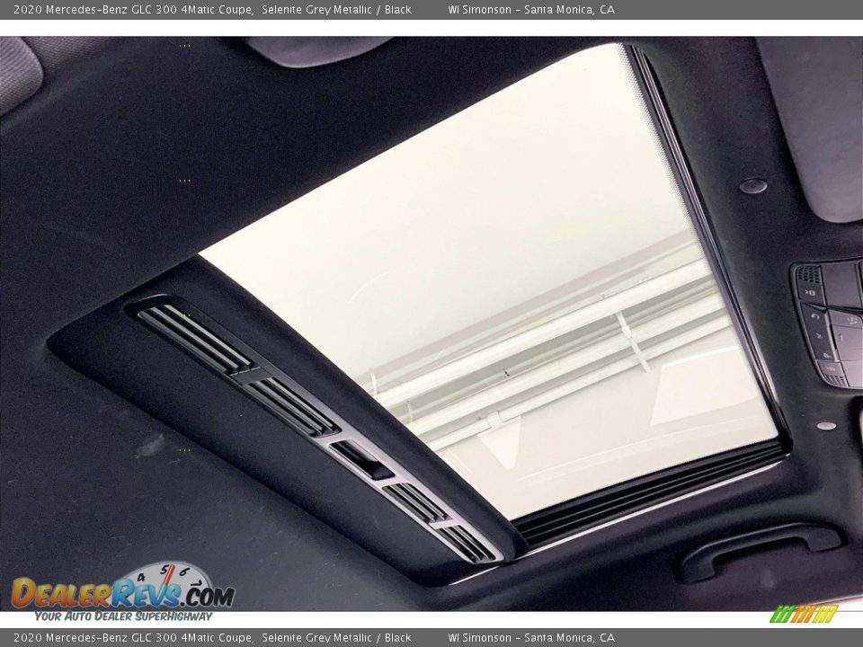 Sunroof of 2020 Mercedes-Benz GLC 300 4Matic Coupe Photo #25