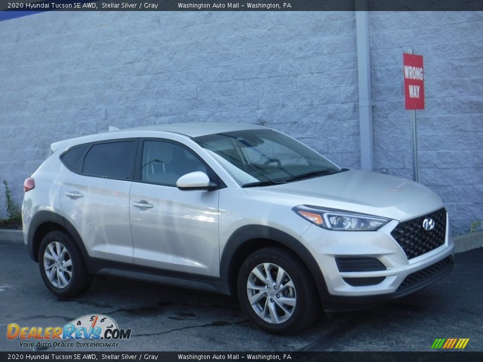 2020 Hyundai Tucson SE AWD Stellar Silver / Gray Photo #1