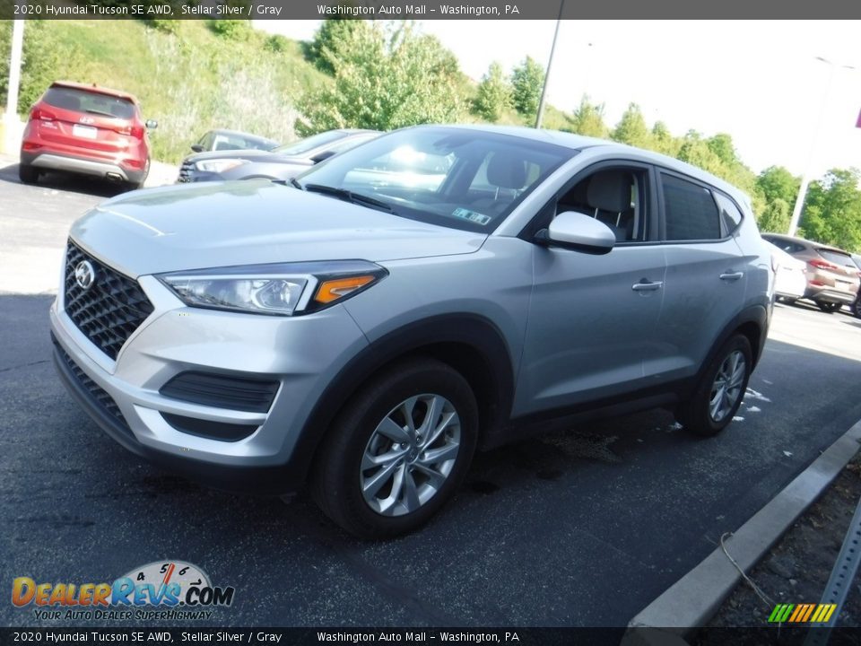 2020 Hyundai Tucson SE AWD Stellar Silver / Gray Photo #5