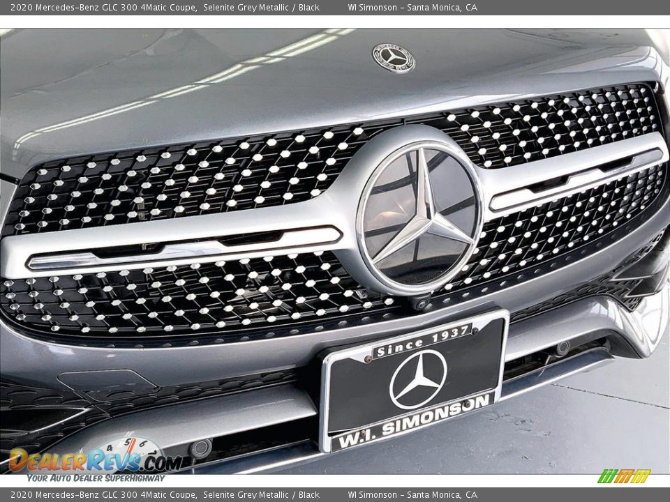 2020 Mercedes-Benz GLC 300 4Matic Coupe Selenite Grey Metallic / Black Photo #30