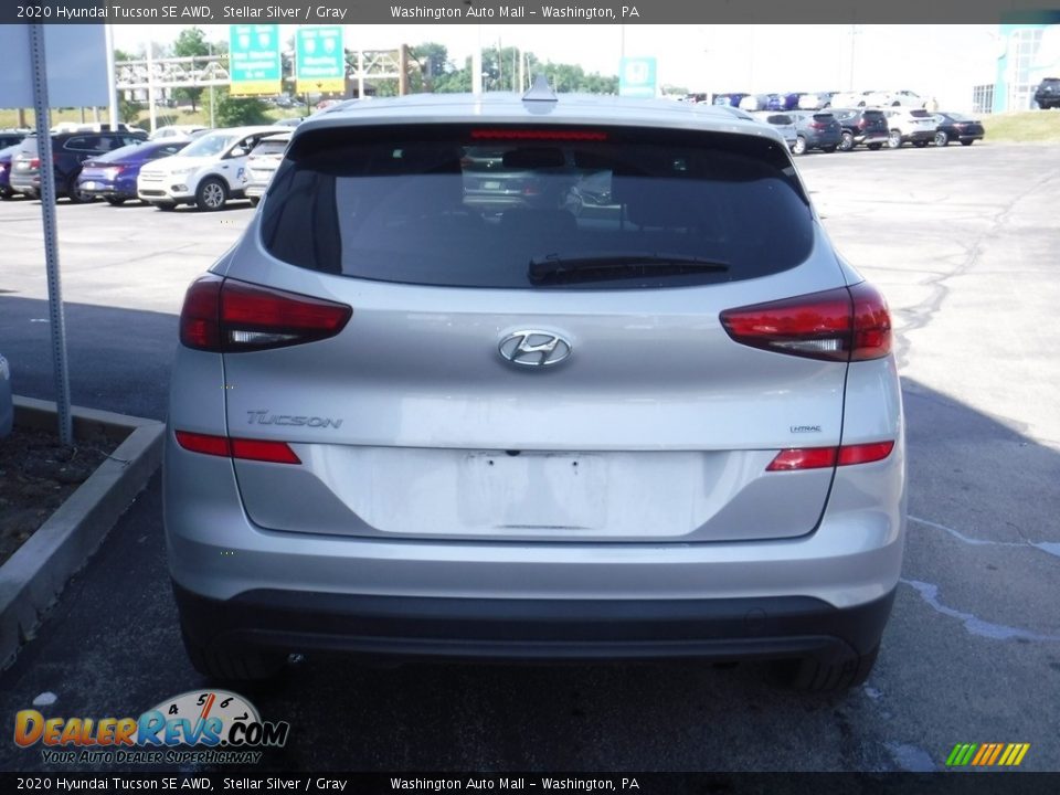 2020 Hyundai Tucson SE AWD Stellar Silver / Gray Photo #7