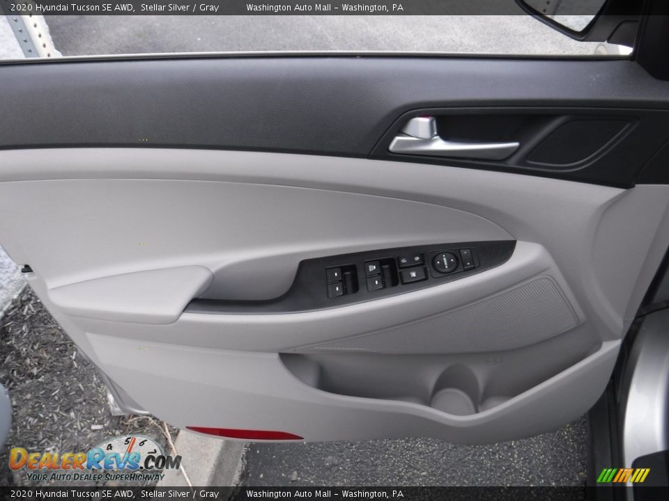 2020 Hyundai Tucson SE AWD Stellar Silver / Gray Photo #12