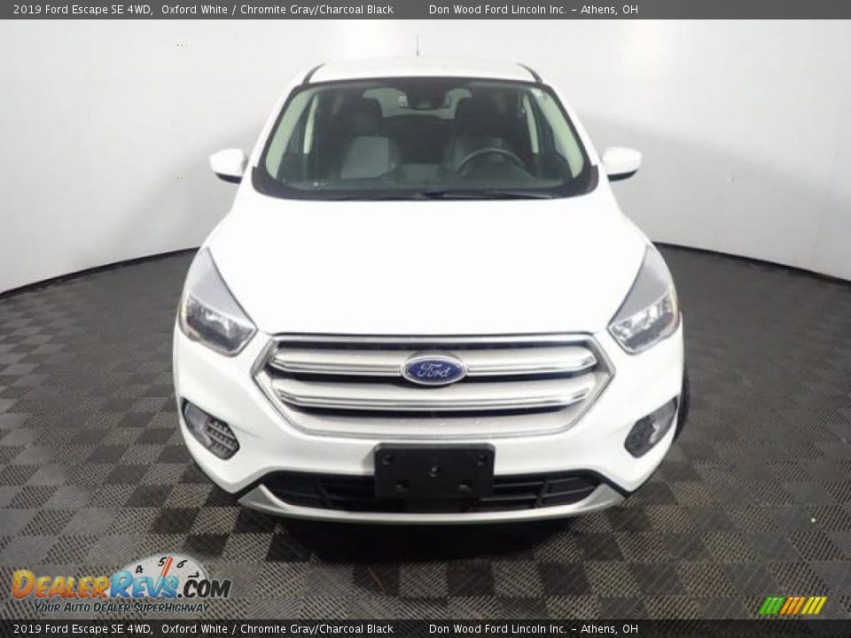 2019 Ford Escape SE 4WD Oxford White / Chromite Gray/Charcoal Black Photo #3