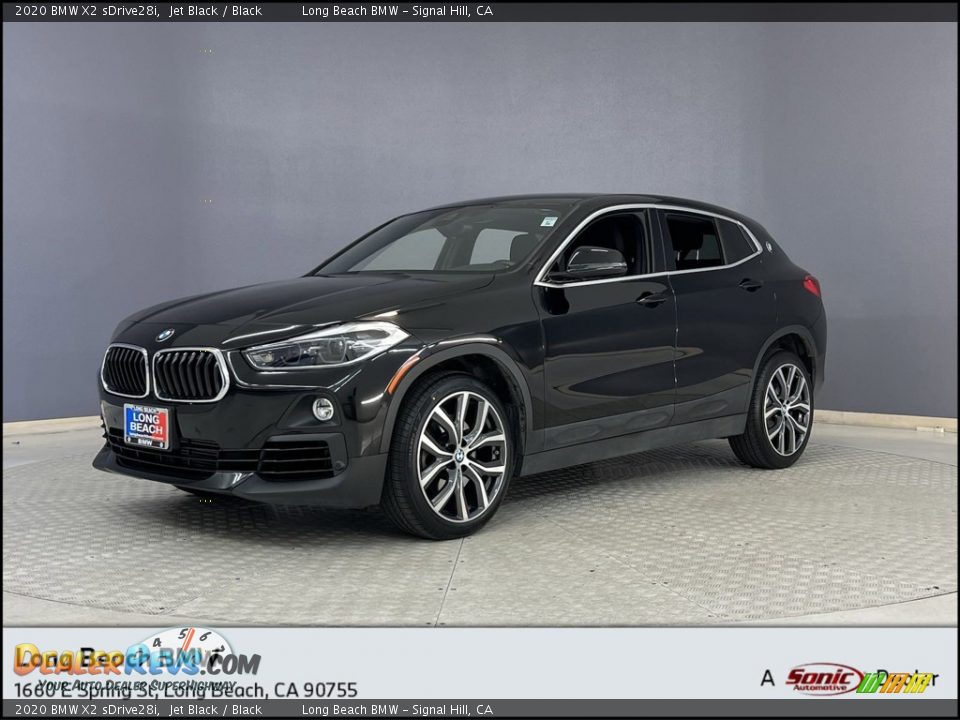 2020 BMW X2 sDrive28i Jet Black / Black Photo #1