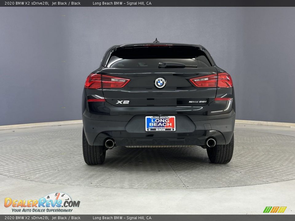 2020 BMW X2 sDrive28i Jet Black / Black Photo #6