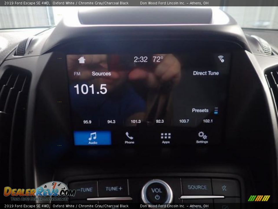 2019 Ford Escape SE 4WD Oxford White / Chromite Gray/Charcoal Black Photo #21