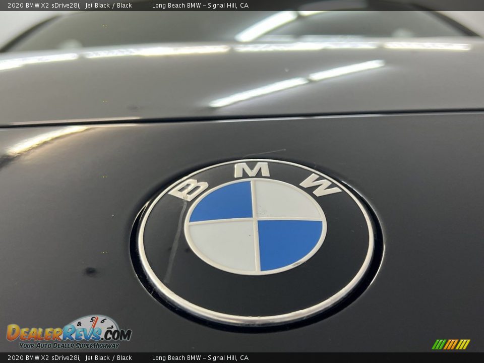 2020 BMW X2 sDrive28i Jet Black / Black Photo #8