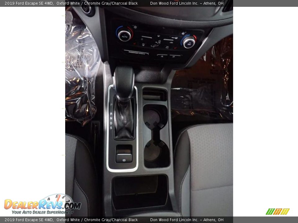 2019 Ford Escape SE 4WD Oxford White / Chromite Gray/Charcoal Black Photo #27