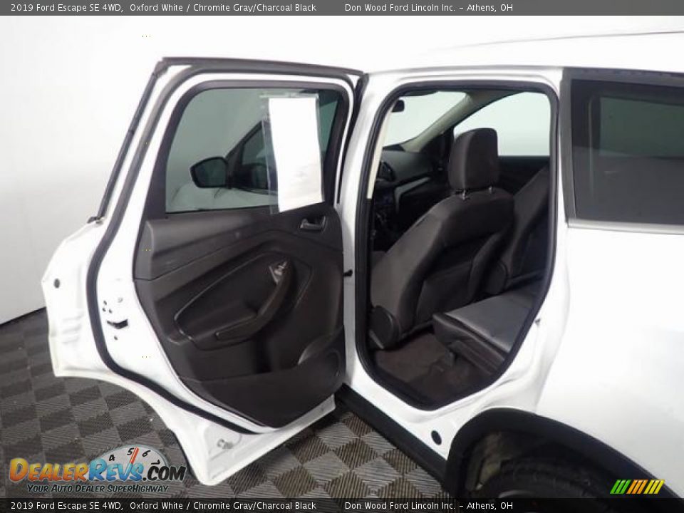 2019 Ford Escape SE 4WD Oxford White / Chromite Gray/Charcoal Black Photo #29
