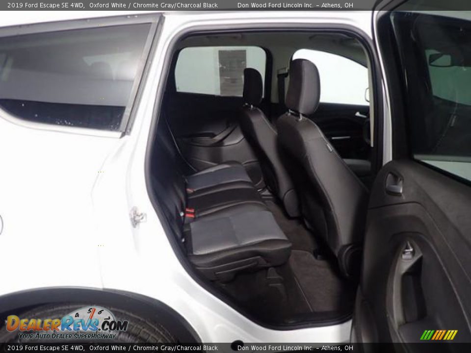 2019 Ford Escape SE 4WD Oxford White / Chromite Gray/Charcoal Black Photo #32