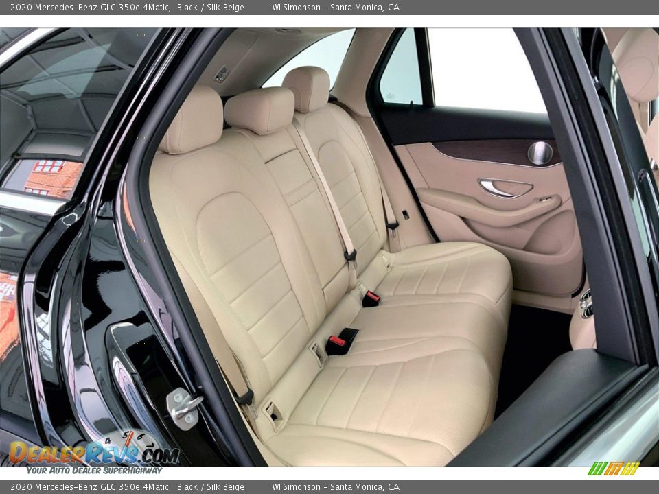 Rear Seat of 2020 Mercedes-Benz GLC 350e 4Matic Photo #19