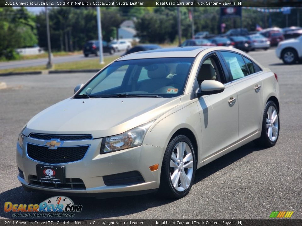 2011 Chevrolet Cruze LTZ Gold Mist Metallic / Cocoa/Light Neutral Leather Photo #1